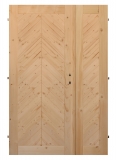Palubkové dveře dvoukřídlé č.9 (šíře 125cm)