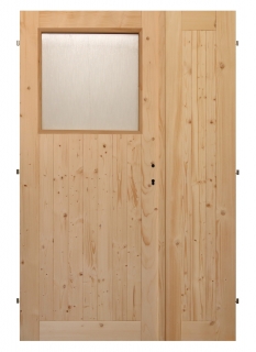 Palubkové dveře dvoukřídlé č.8 (šíře 125cm)
