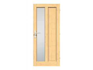 Interiérové dveře č.10 - 1x sklo
