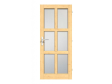 Interiérové dveře č.7 - 6x sklo