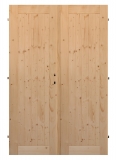 Palubkové dveře dvoukřídlé č.1 (šíře 180 cm)