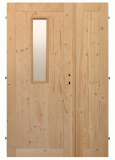 Palubkové dveře dvoukřídlé č.2 (šíře 145cm)