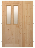 Palubkové dveře dvoukřídlé č.3 (šíře 125cm)