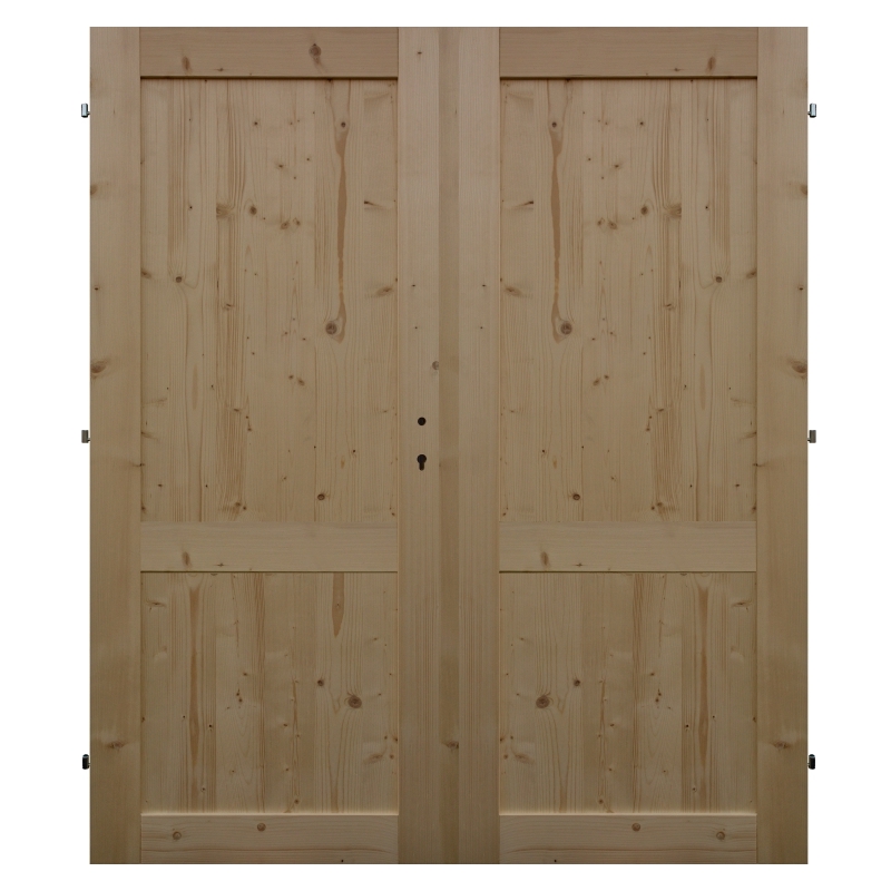 Levné univerzální dveře LU 2 dvoukřídlé (šíře 125 cm)