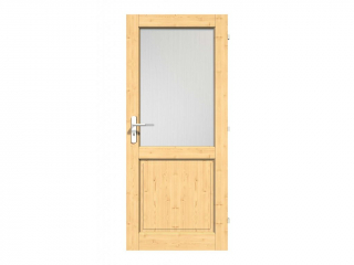 Interiérové dveře č.1 - 1x sklo