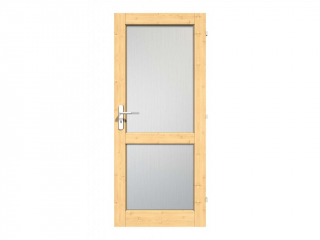 Interiérové dveře č.1 - 2x sklo