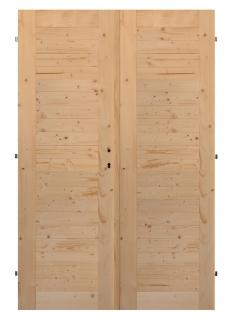 Palubkové dveře dvoukřídlé č.7 (šíře 180cm)